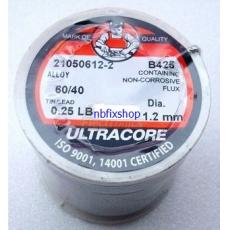 ตะกั่วเส้น Ultracore 60/40 ขนาด 1.2mm 0.25lb