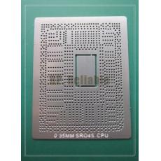 แผ่นเพลทพอดีชิพ เบอร์ Intel SR04S CPU i3-2310M Core I3-3217U SR0N9 Mobile BGA1023